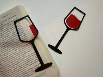 Закладка для книг Келих вина. Aivory (Набір 2 шт) id_14404 фото