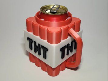 Кухоль-тримач для банки TNT в стилі Майнкрафт. Aivory id_15364 фото