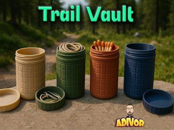 Захисний Вологостійкий Контейнер-Сховище 'Trail Vault' . Aivory id_14037 фото