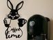 Декор для Кухні Зайчик Coffee Time Настінне Панно. Aivory id_13170 фото 1