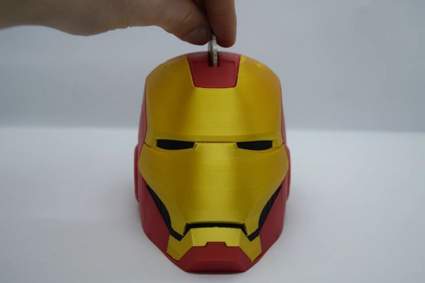 Скарбничка-шолом супергероя Залізної Людини Iron Man Marvel. Aivory id_11836 фото