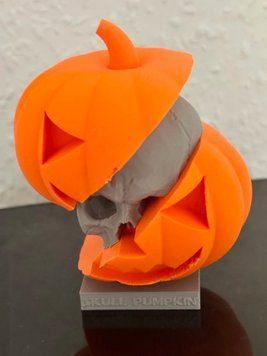 Фігурка &laquo;Гарбуз Черепа&raquo; &ndash; моторошний декор у стилі Halloween. Aivory id_10891 фото