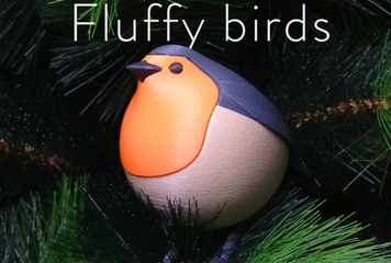 Фігурка декоративна Вільшанка Fluffy Birds Робін. Aivory id_14373 фото