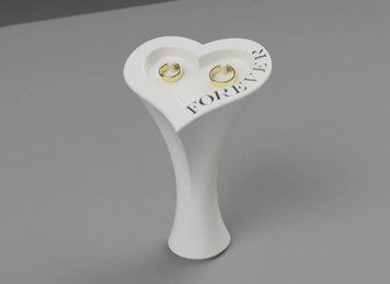 Підставка для обручок "Forever Love". Aivory id_10371 фото