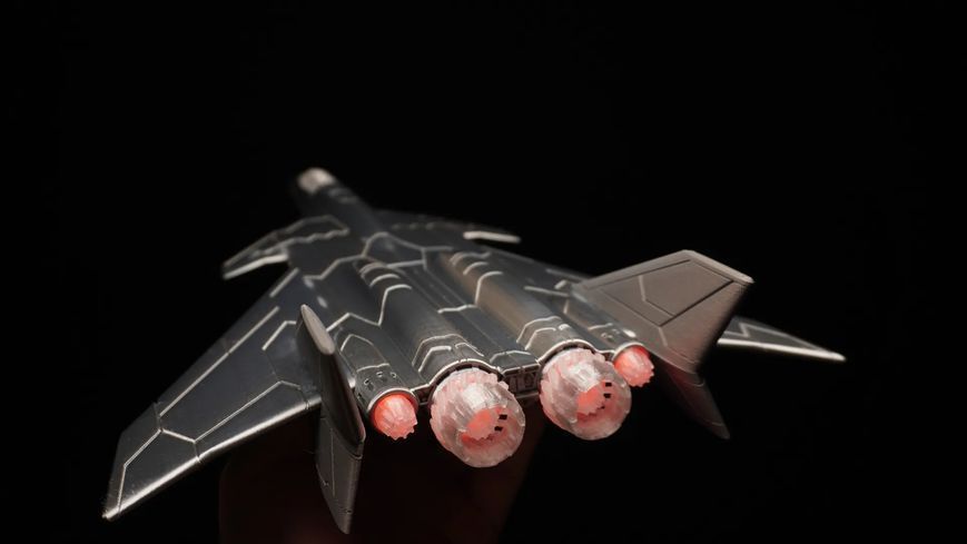 Колекційна модель-нічник Винищувач J-20 з підсвіткою. Aivory id_10688 фото