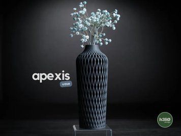 Ваза для сухоцвітів з ажурним геометричним візерунком. Aivory id_15458 фото